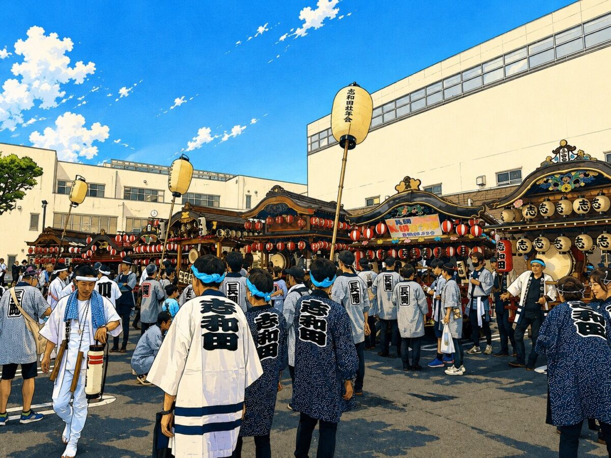 地元の祭り